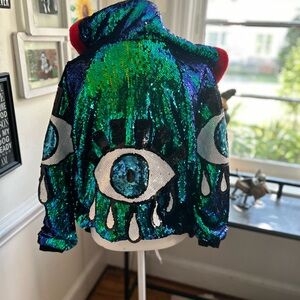 Dollskill Sequin Rave Jacket